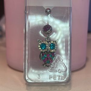 Owl Bellybutton Piercing